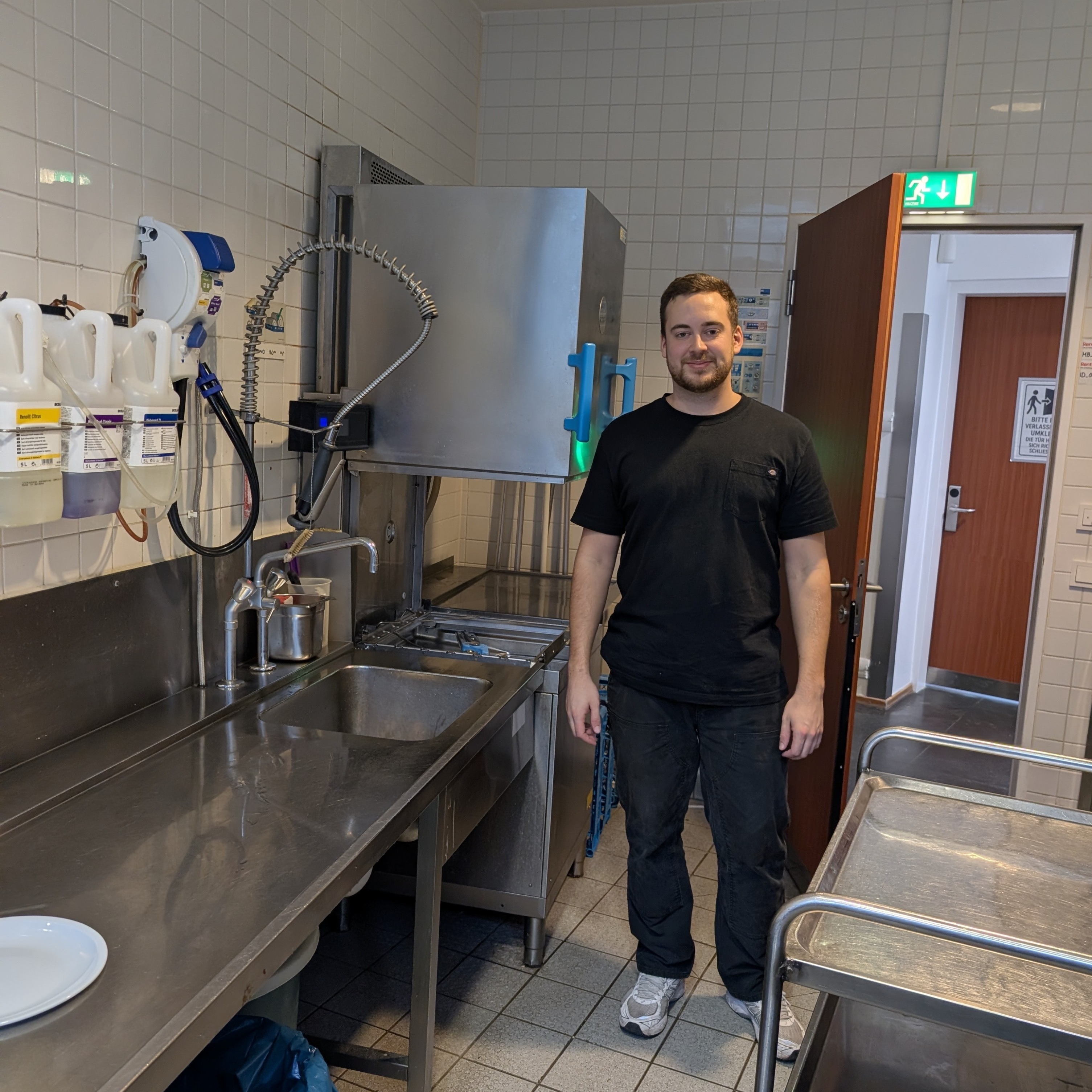 Mitarbeiter im Einsatz