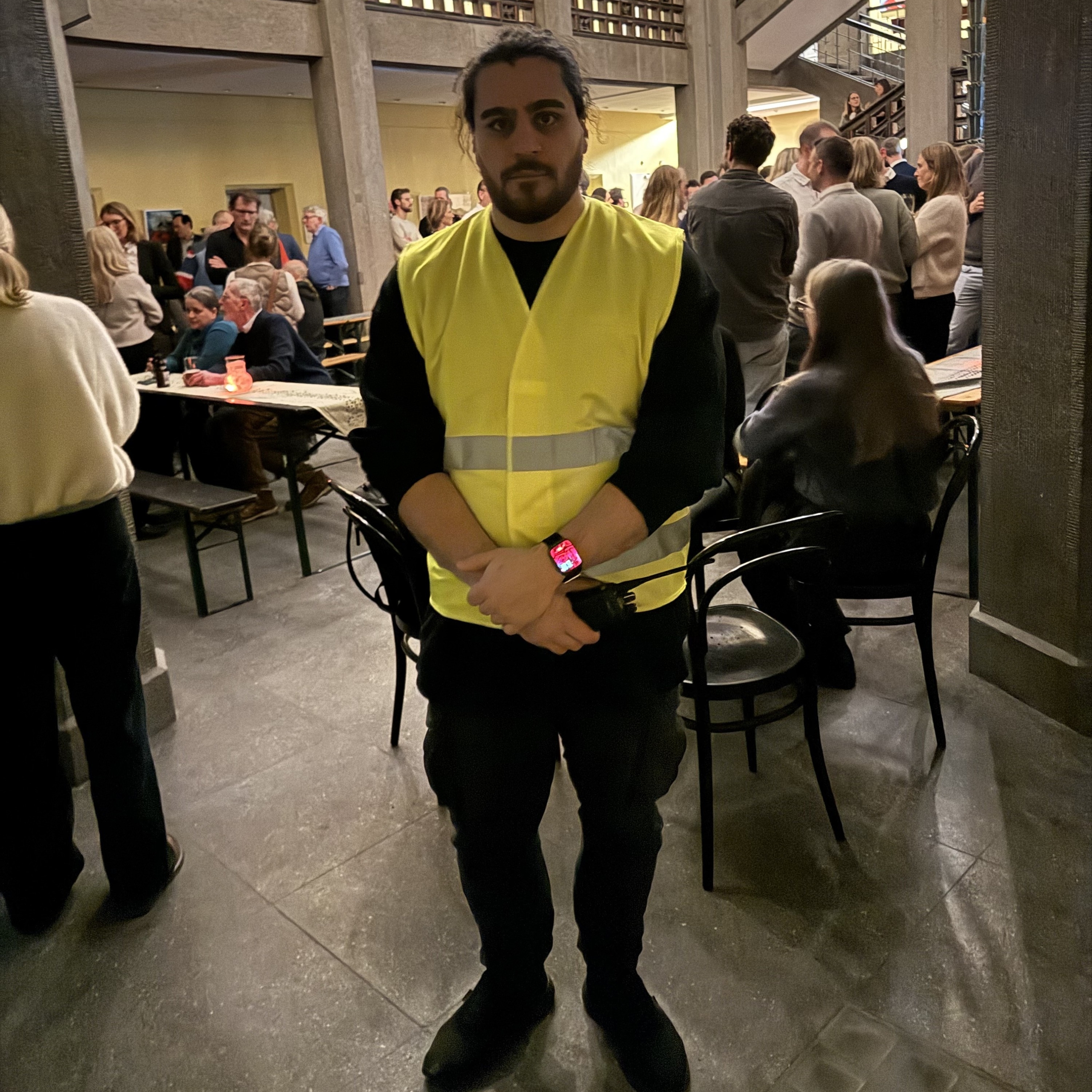 Mitarbeiter im Einsatz