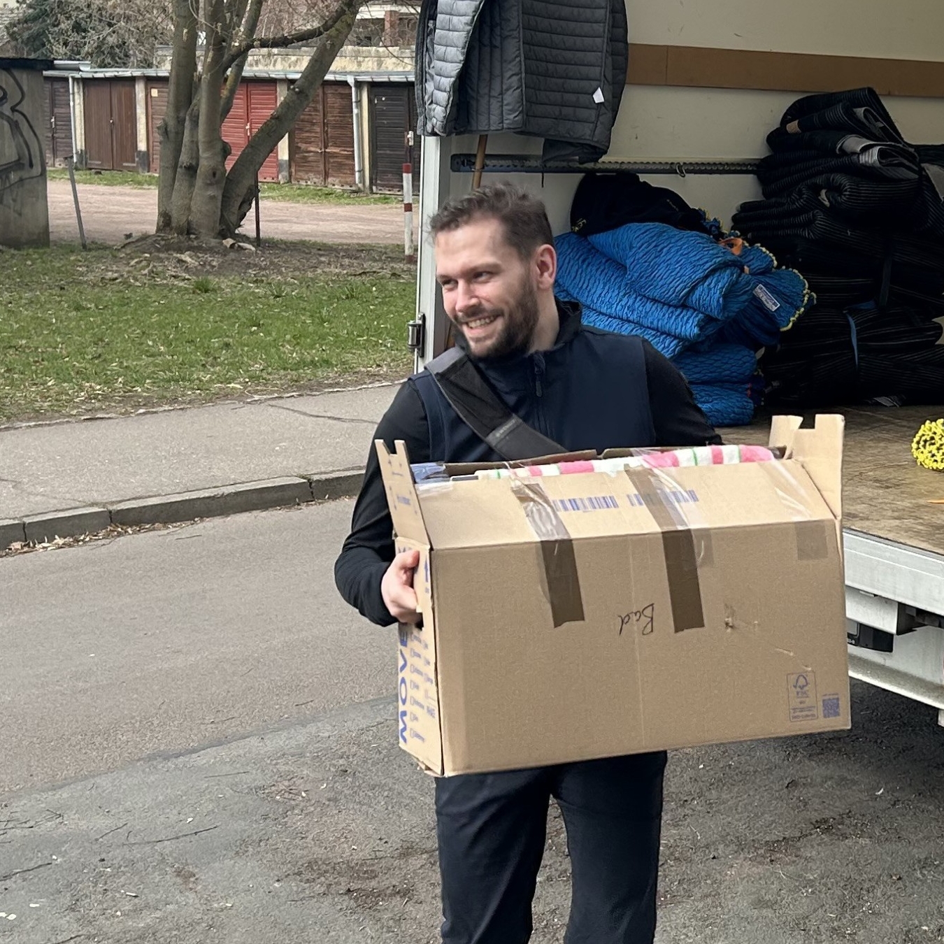 Mitarbeiter im Einsatz