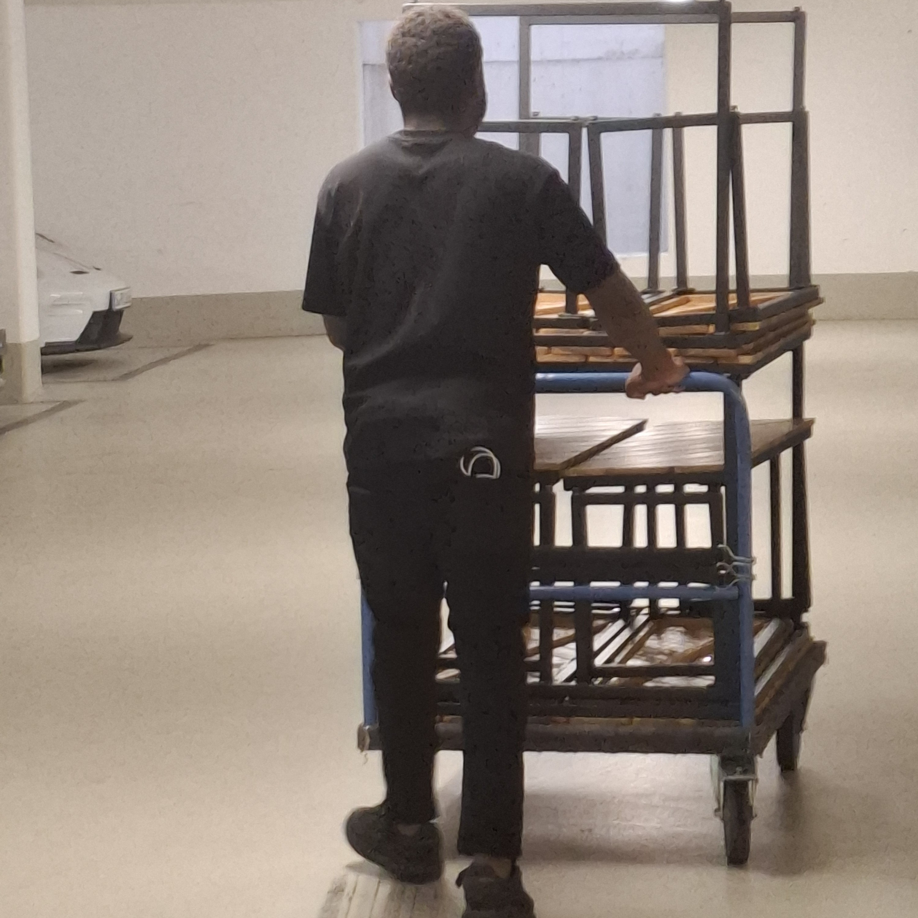 Mitarbeiter im Einsatz
