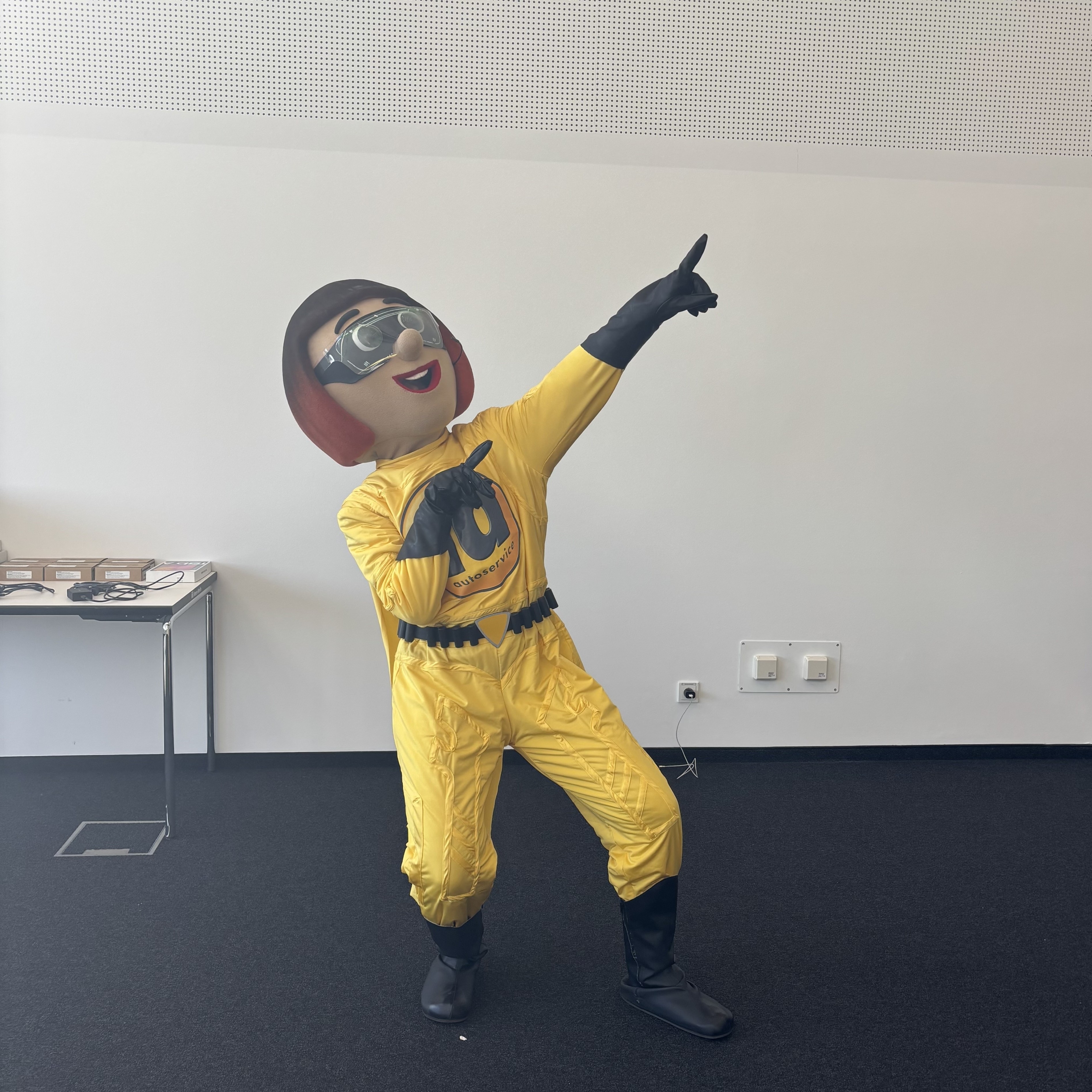 Mitarbeiter im Einsatz