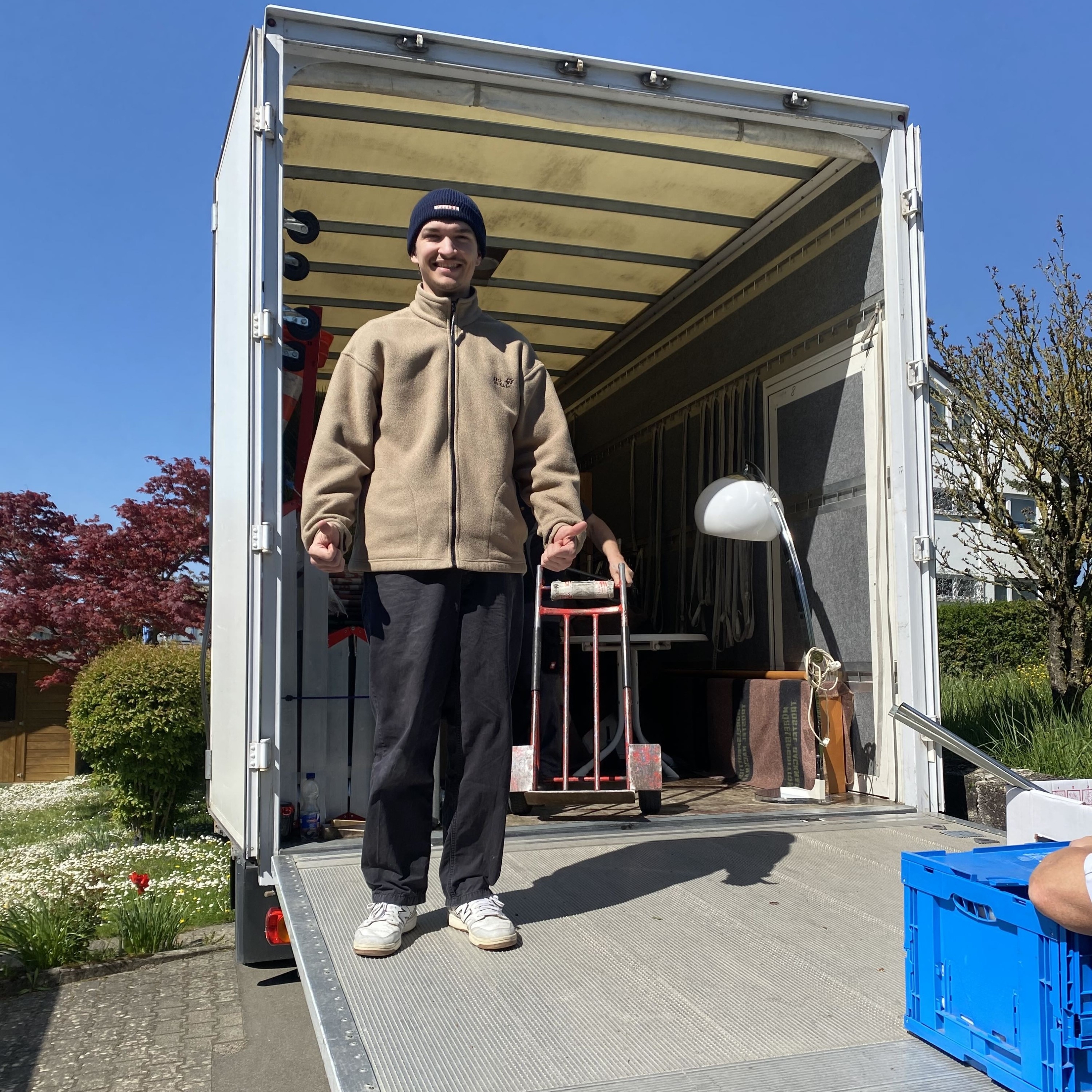 Mitarbeiter im Einsatz