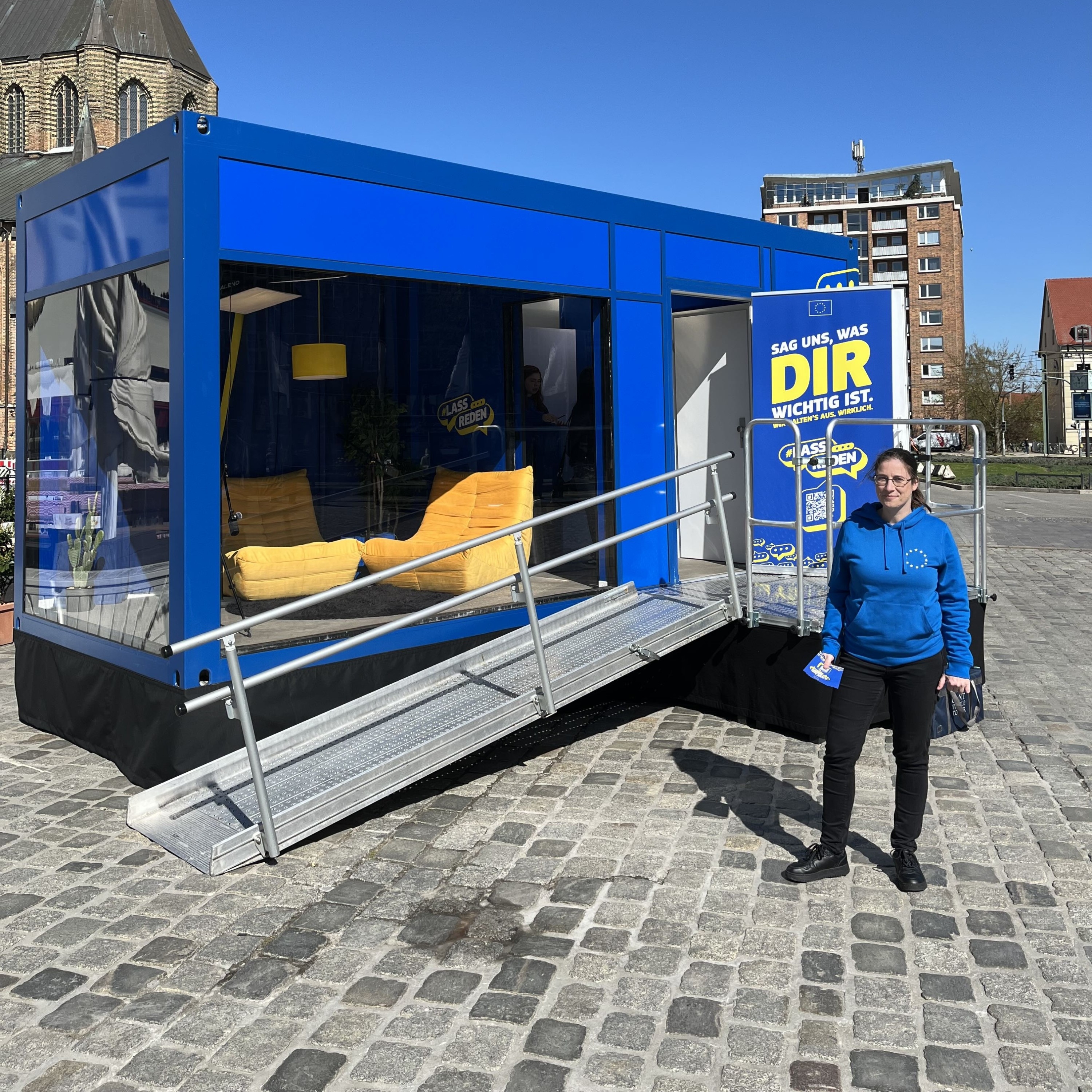 Mitarbeiter im Einsatz