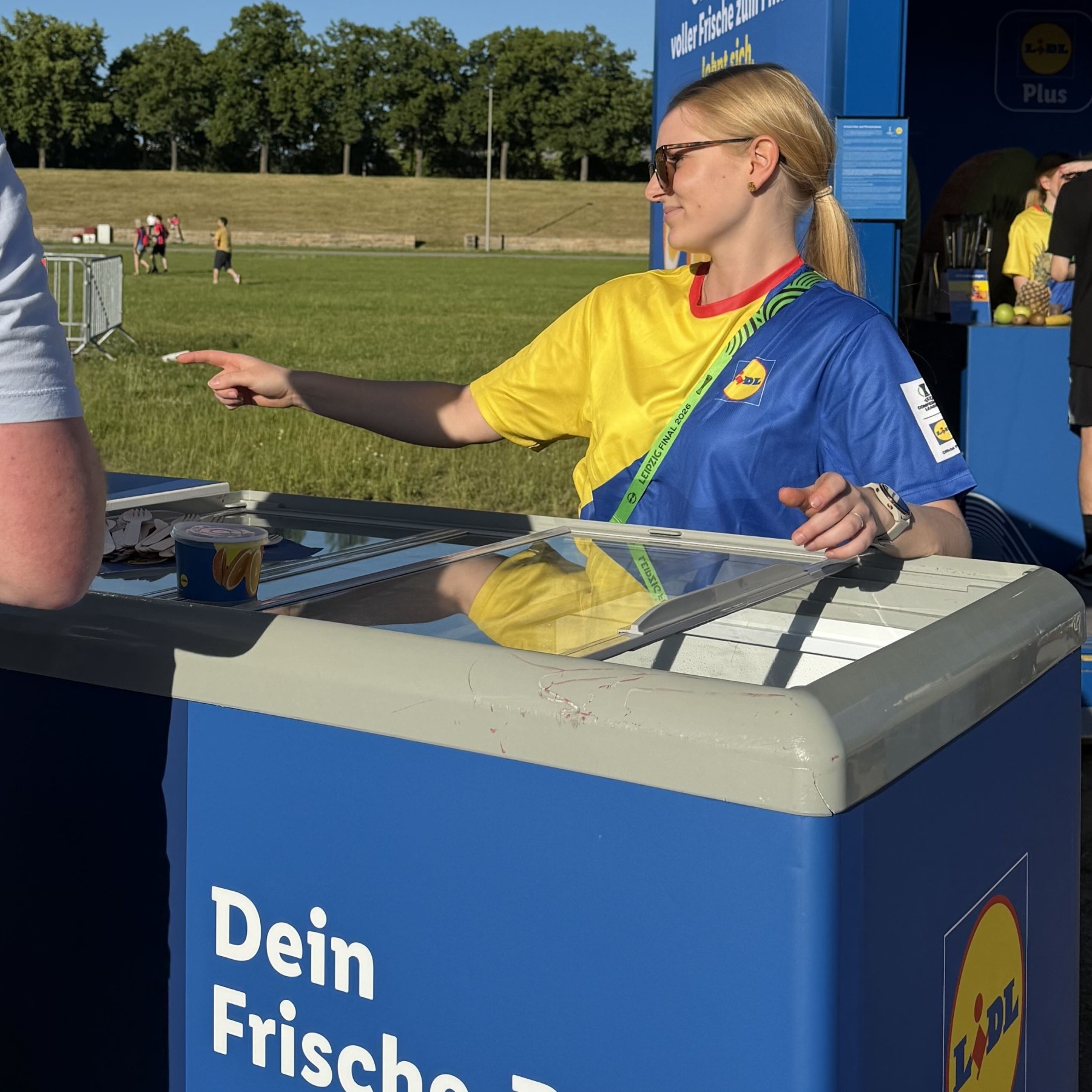 Mitarbeiter im Einsatz