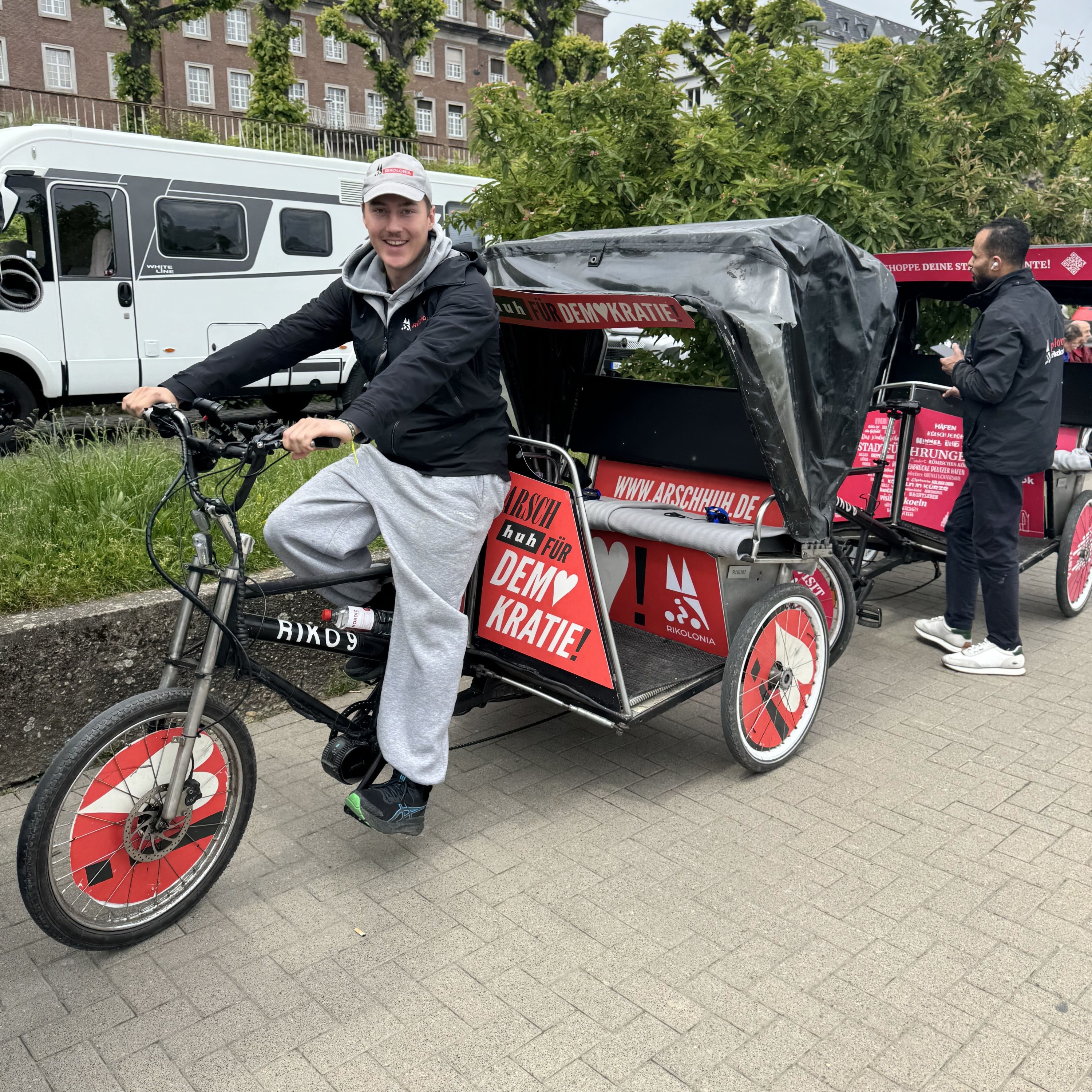 Mitarbeiter im Einsatz