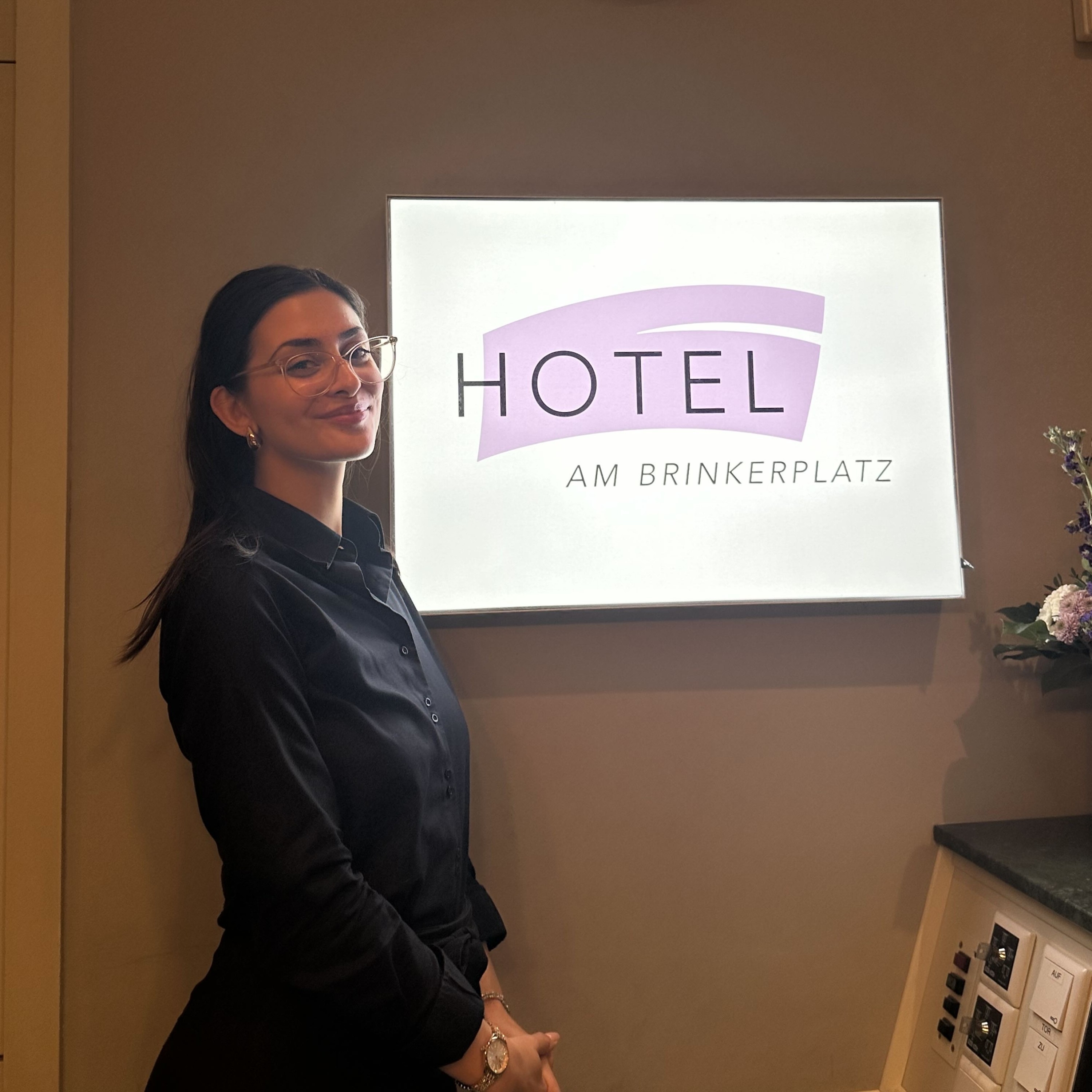 Doreen bei der Arbeit