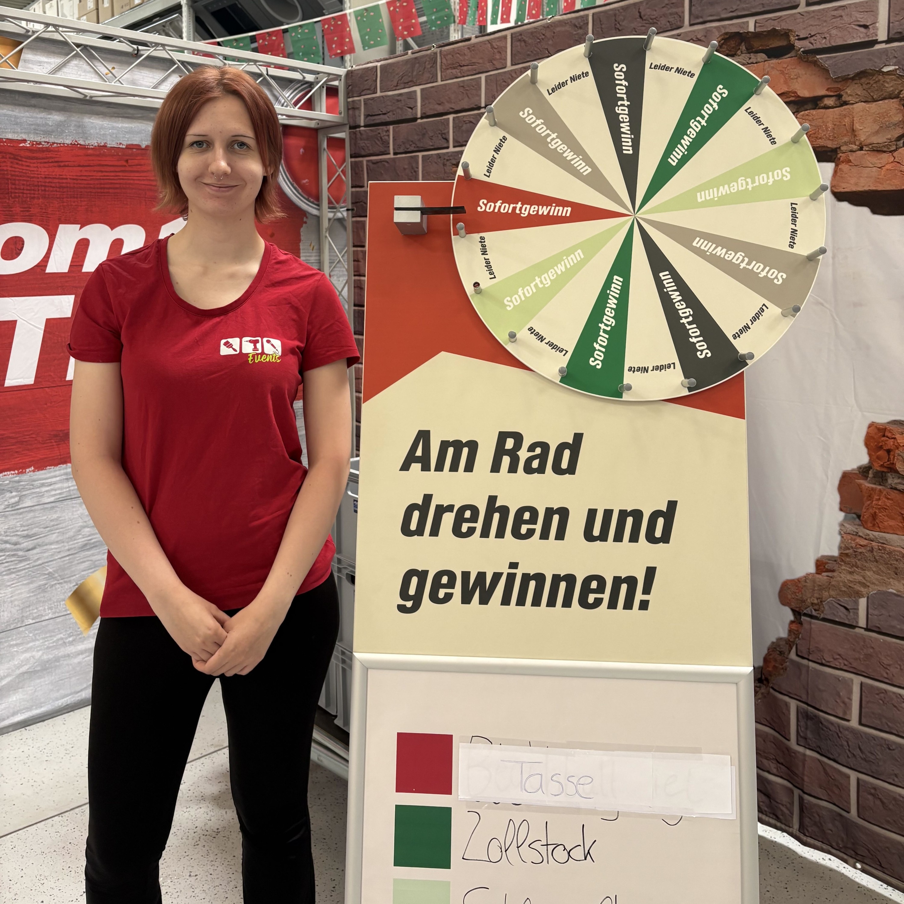 Mitarbeiter im Einsatz