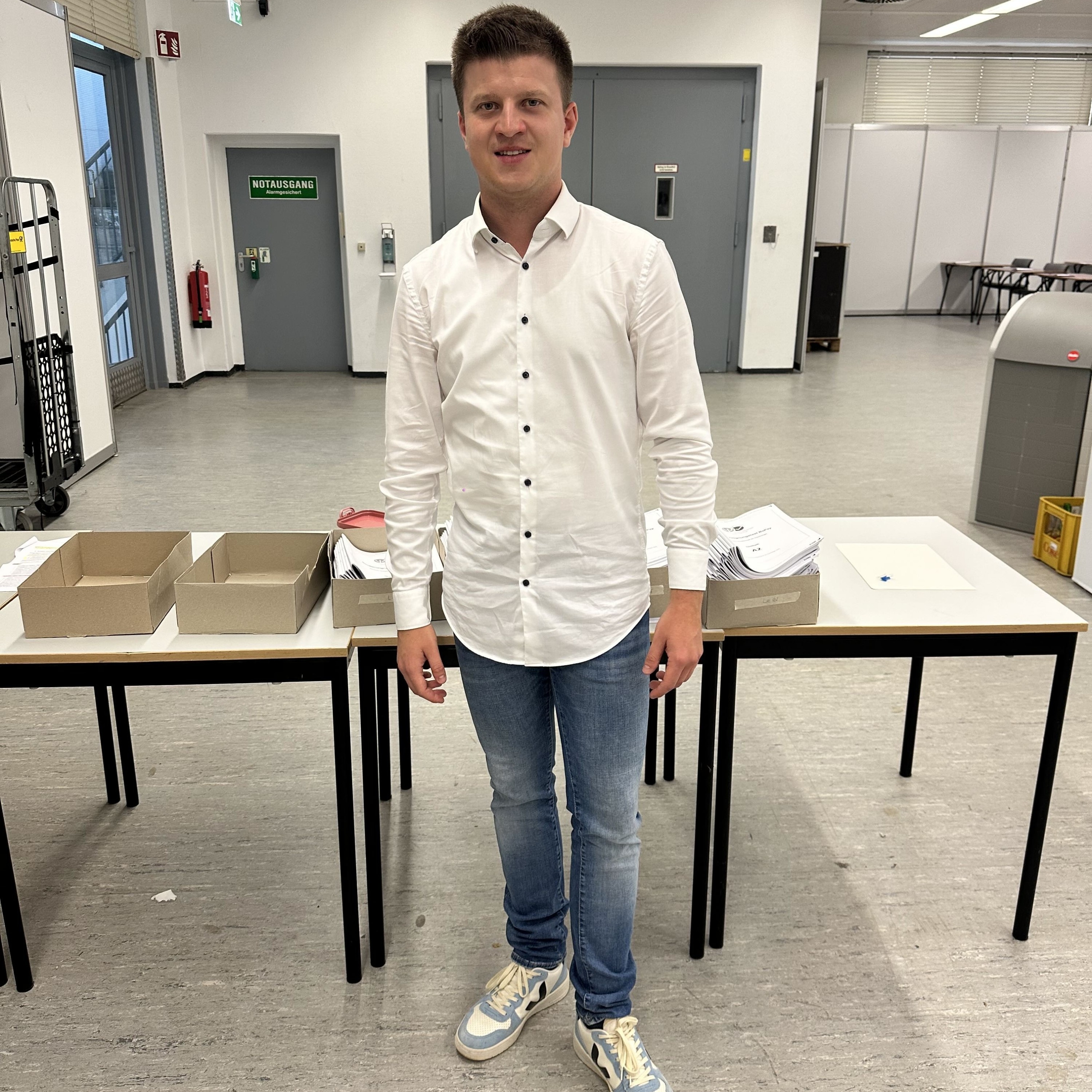 Mitarbeiter im Einsatz