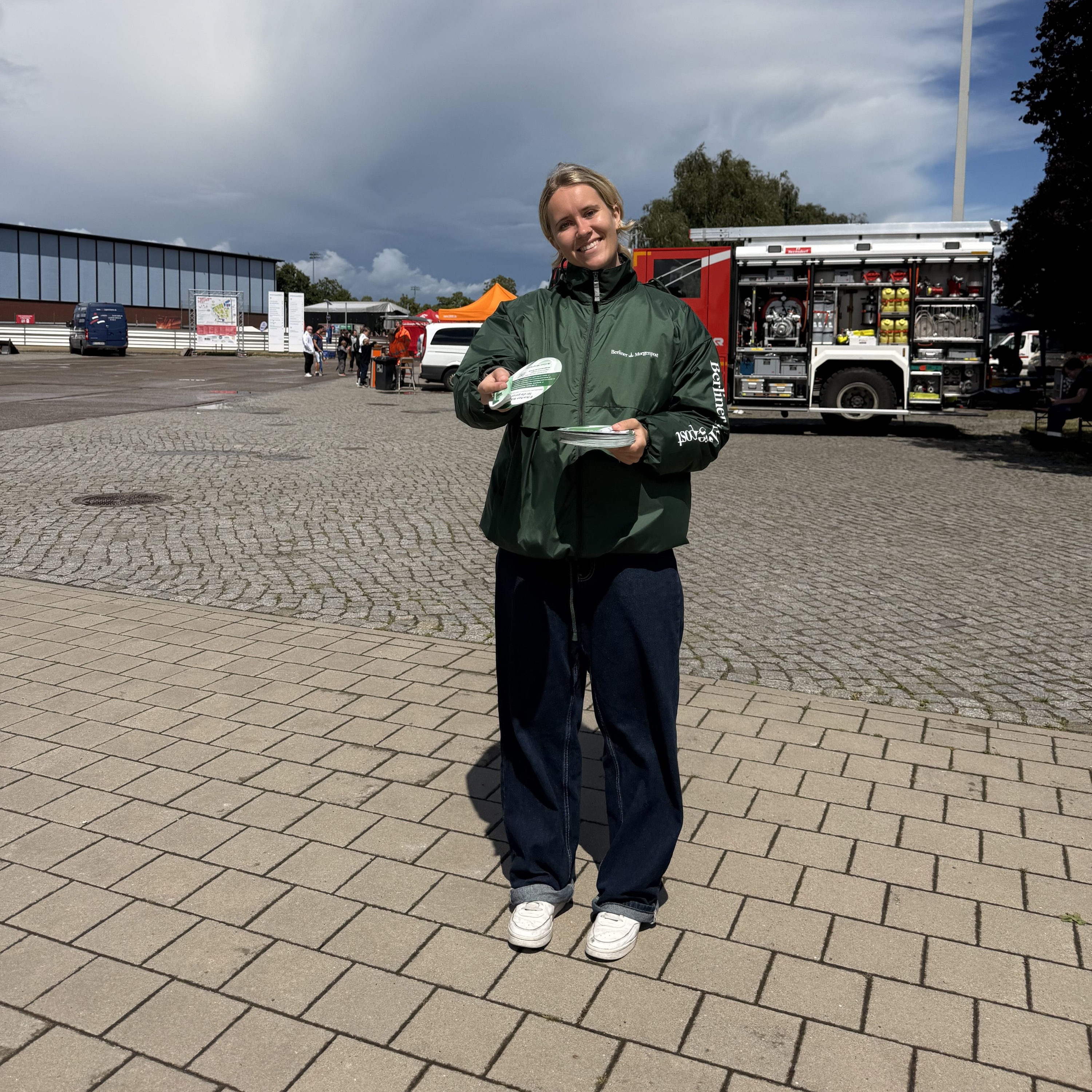 Mitarbeiter im Einsatz