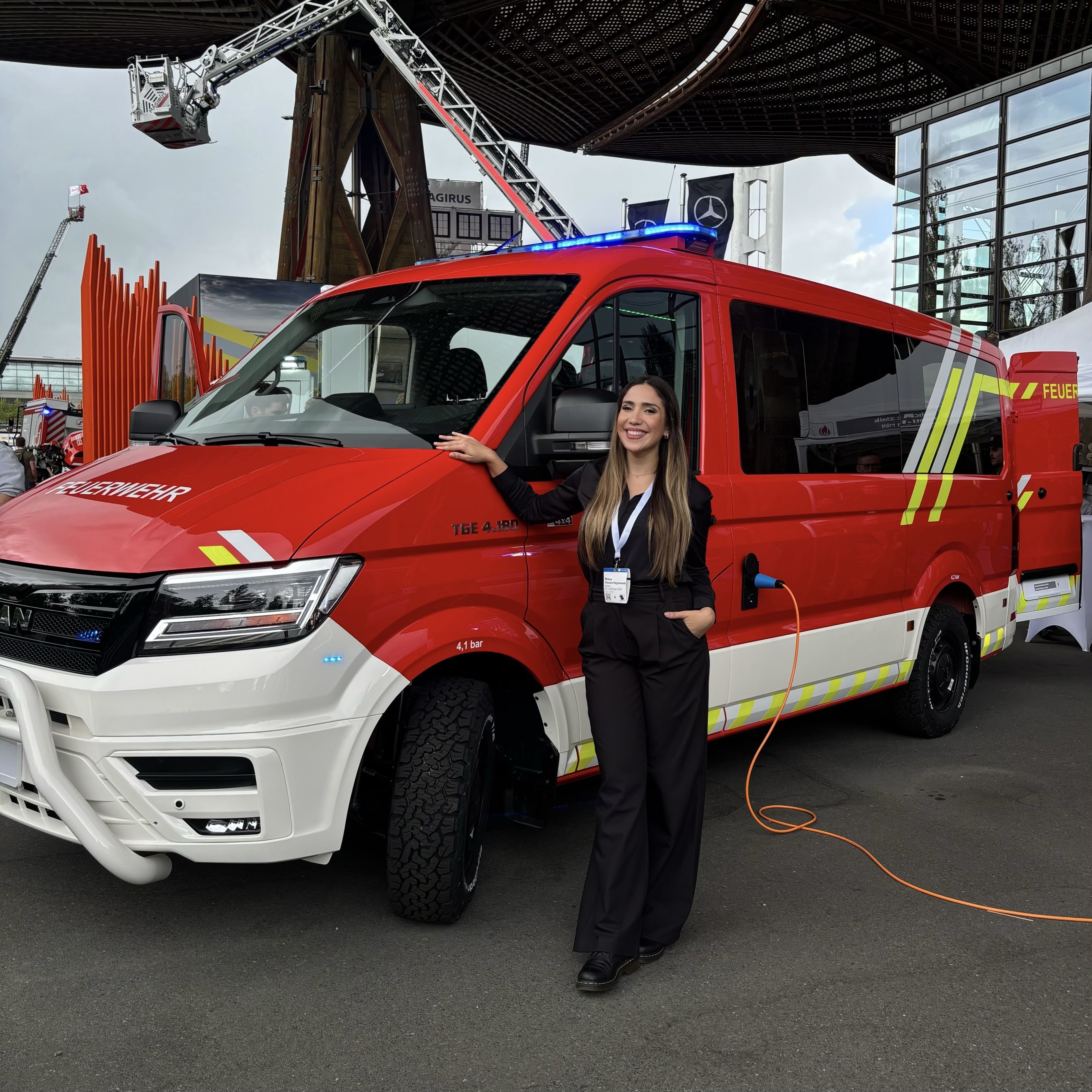 Mitarbeiter im Einsatz