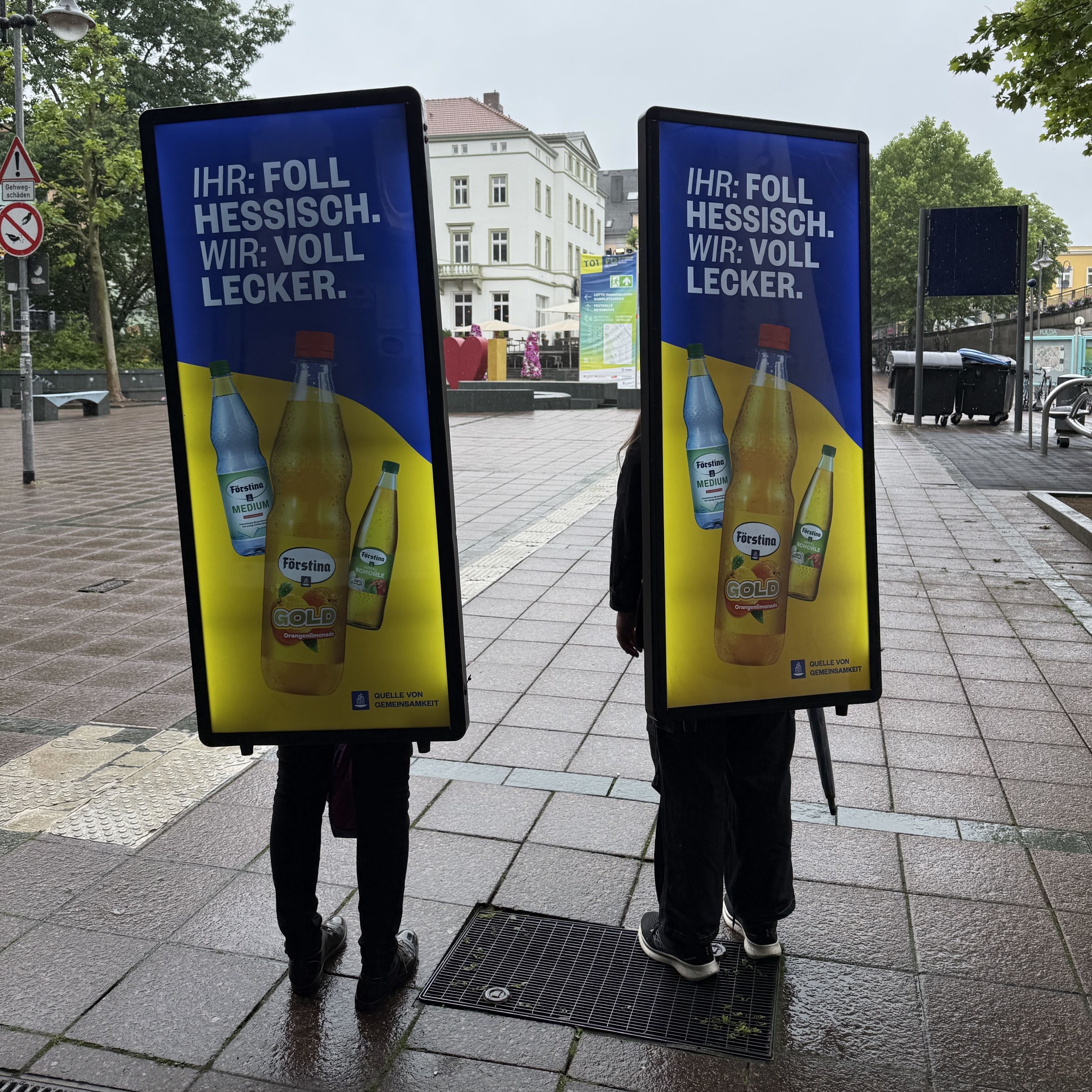 Mitarbeiter im Einsatz