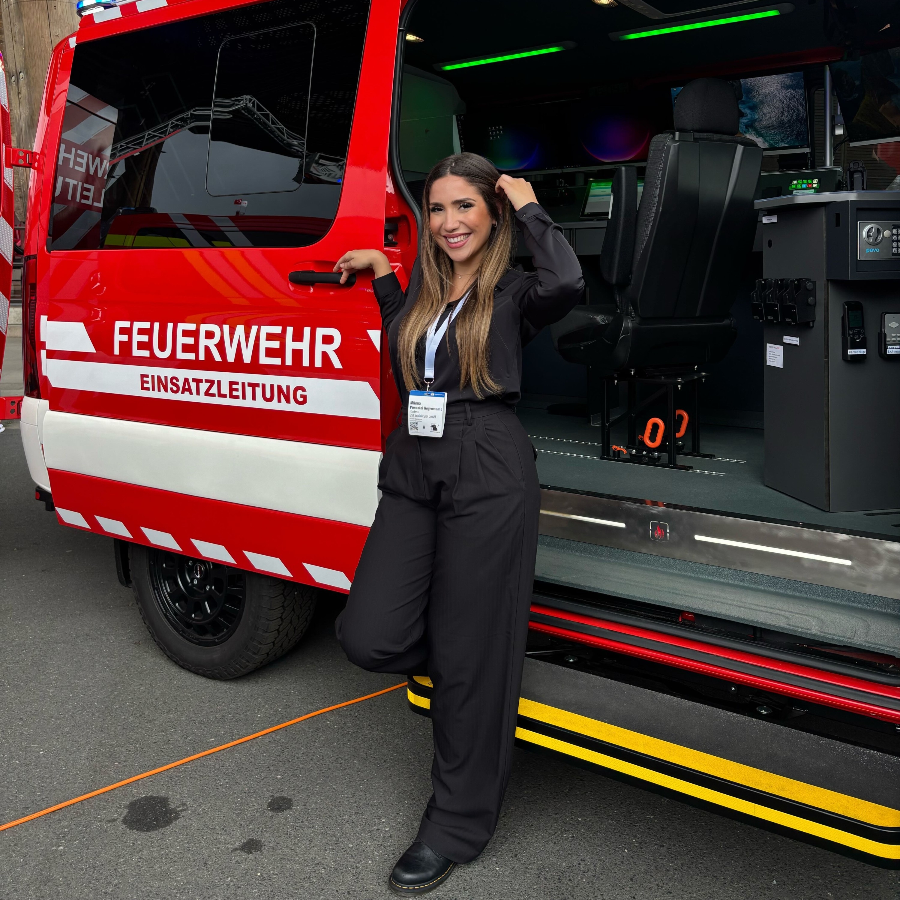 Mitarbeiter im Einsatz