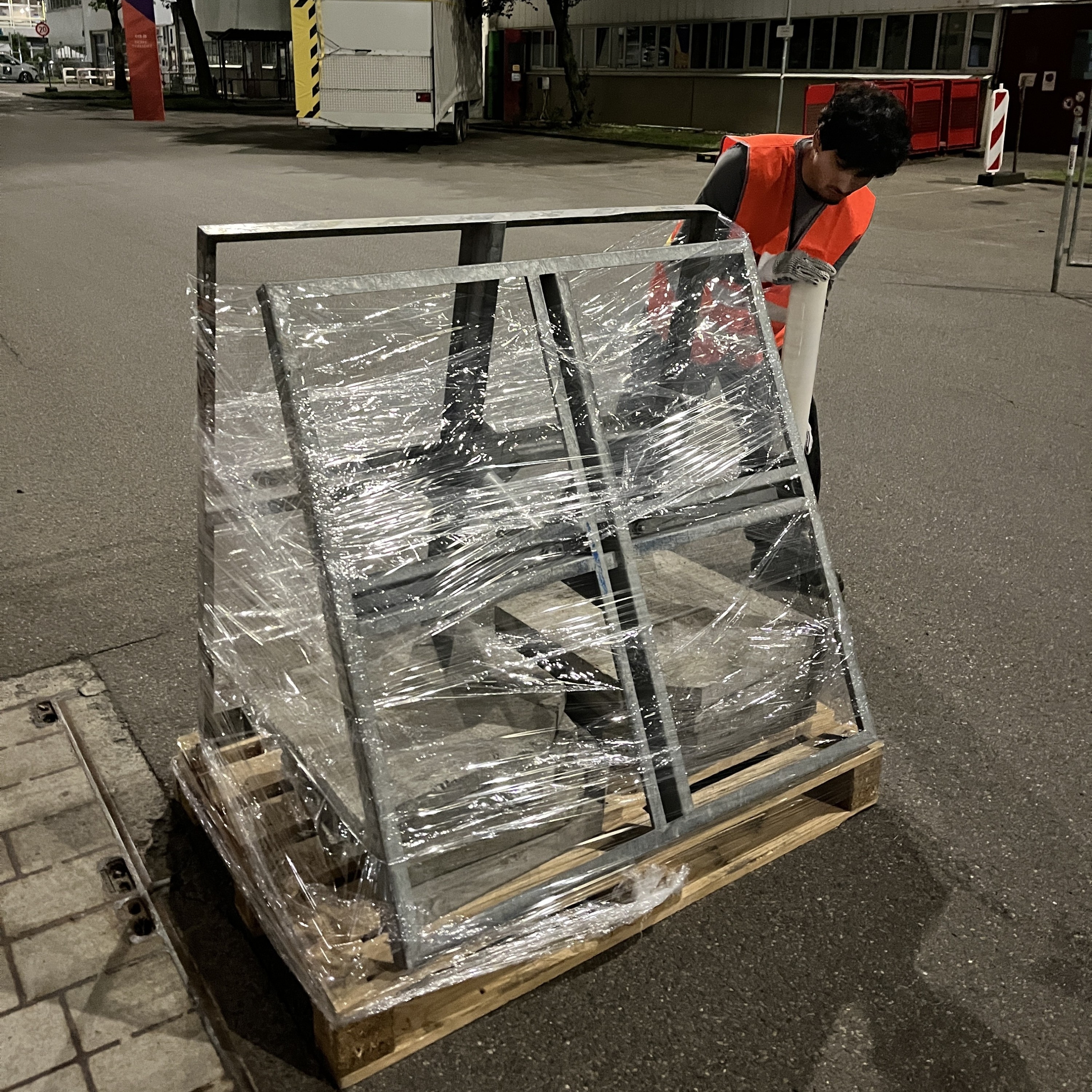 Mitarbeiter im Einsatz