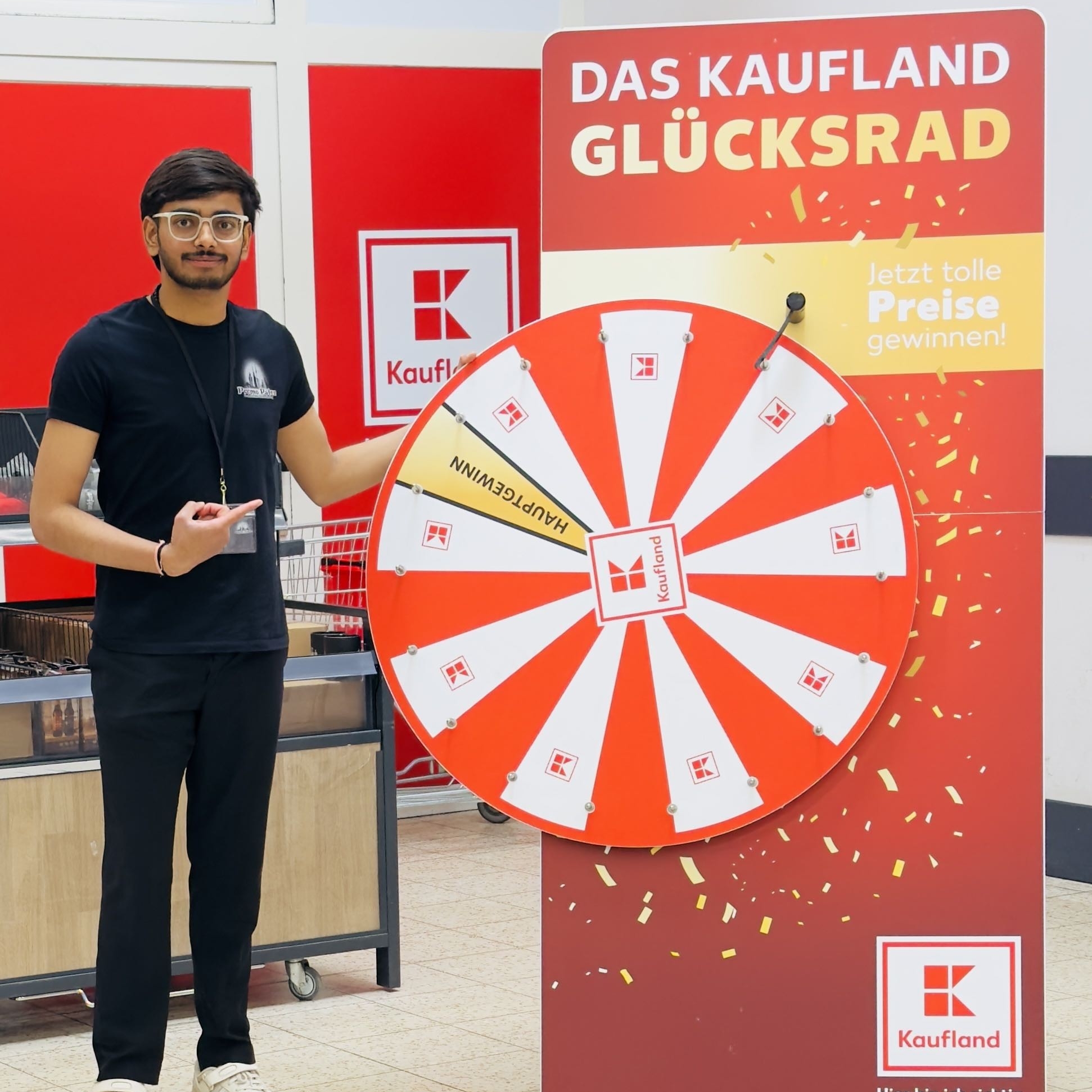 Mitarbeiter im Einsatz