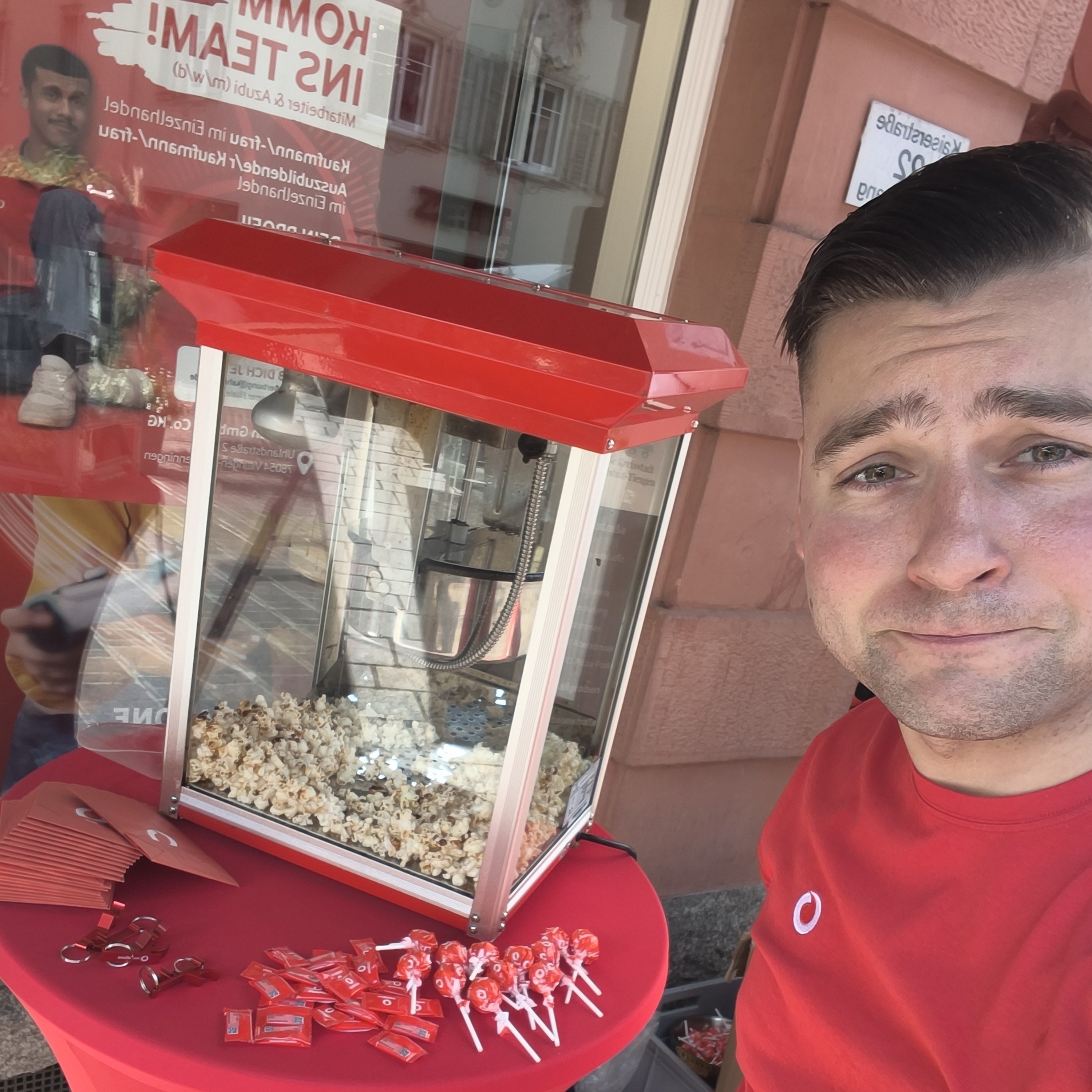 Mitarbeiter im Einsatz