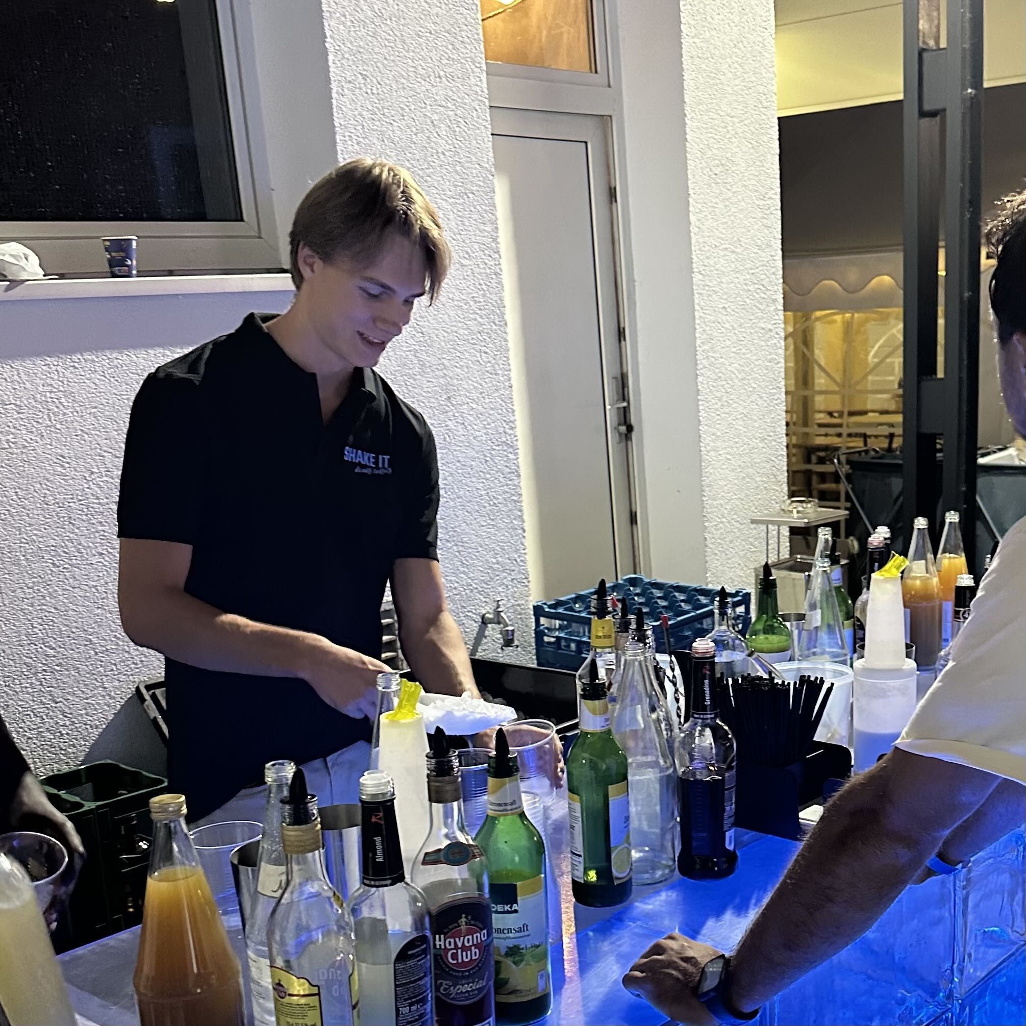 Mitarbeiter im Einsatz