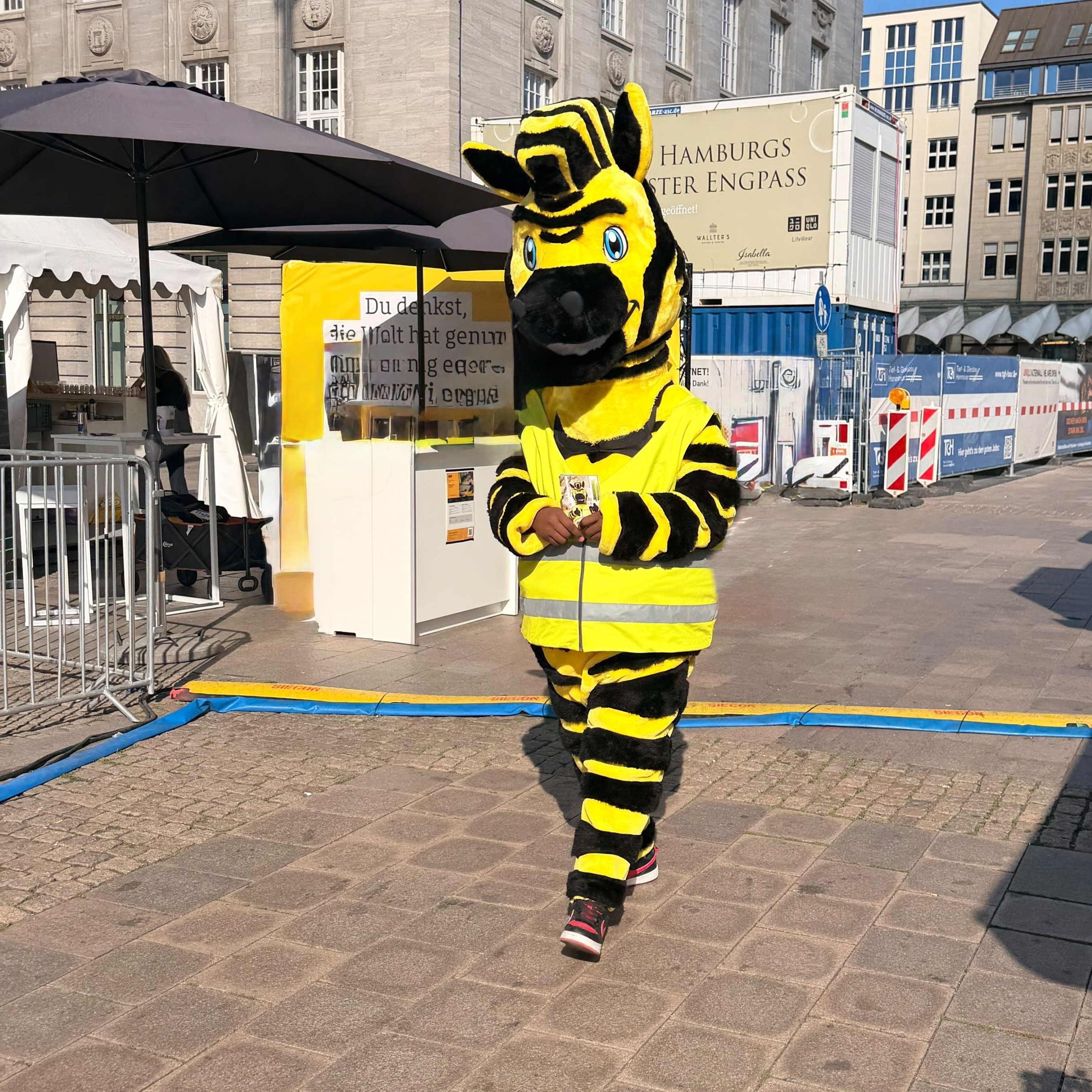 Mitarbeiter im Einsatz