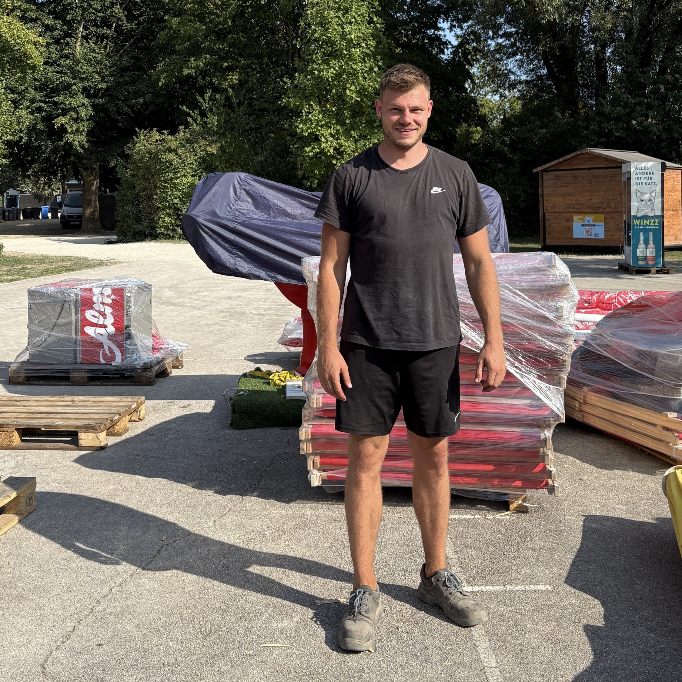 Mitarbeiter im Einsatz