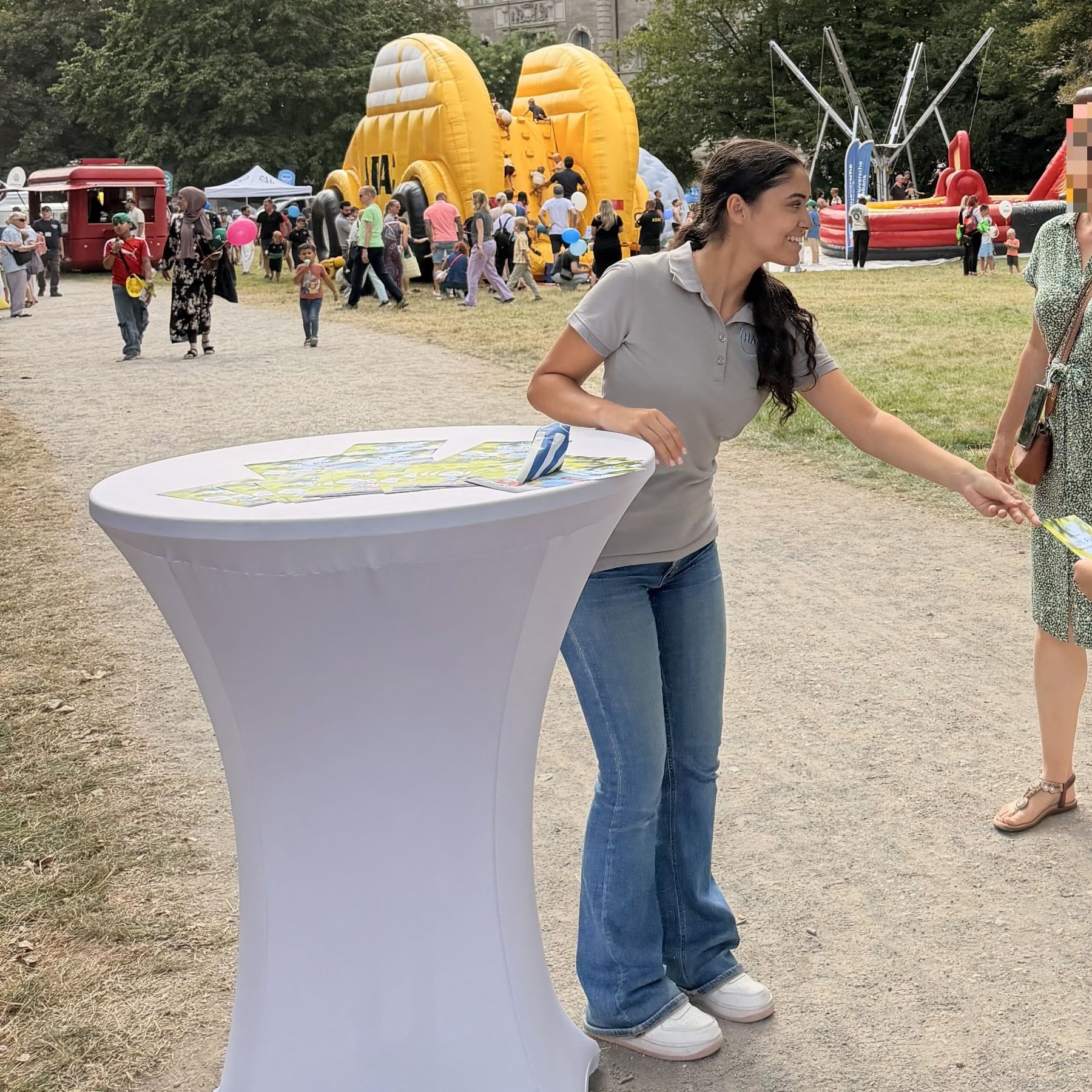 Mitarbeiter im Einsatz