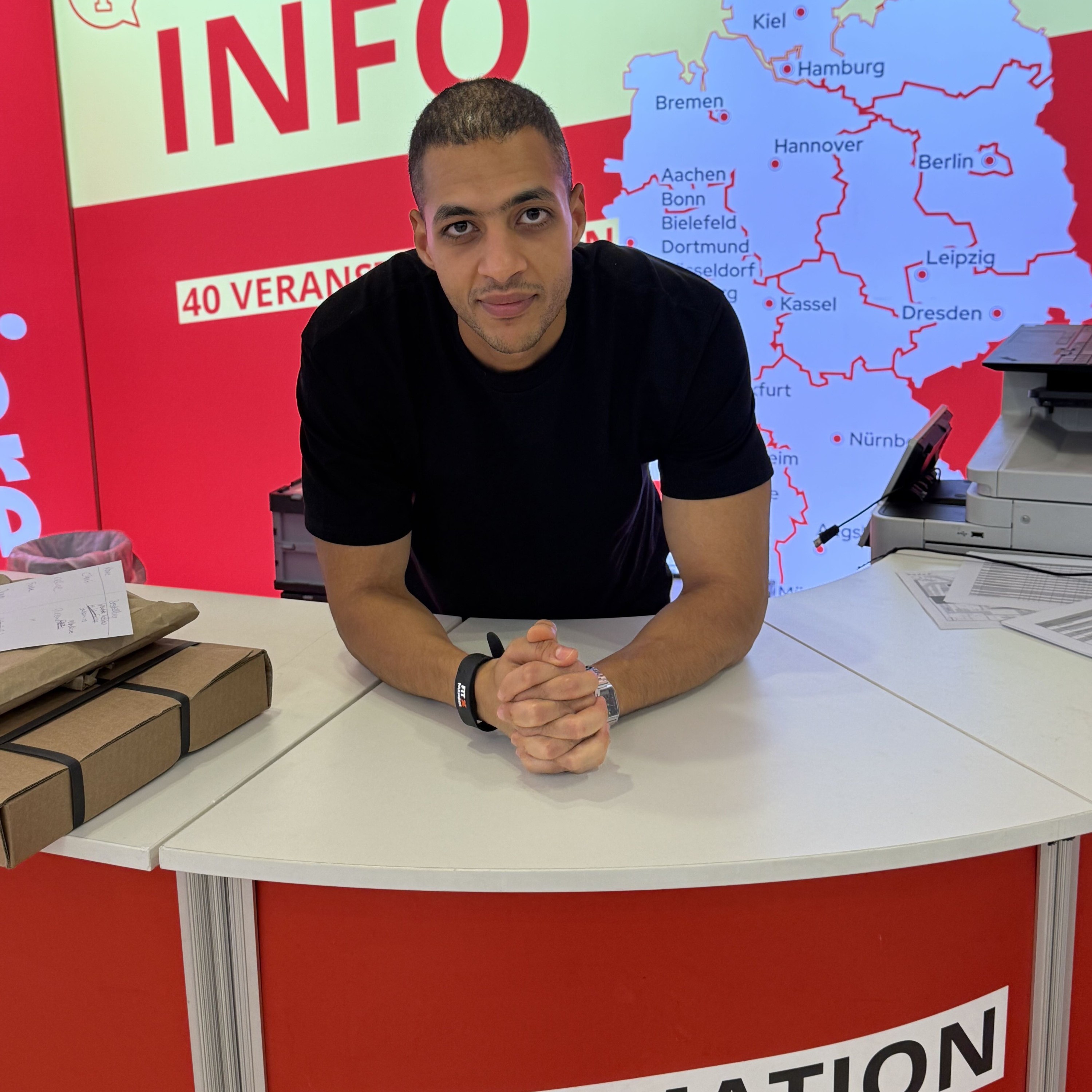 Mitarbeiter im Einsatz