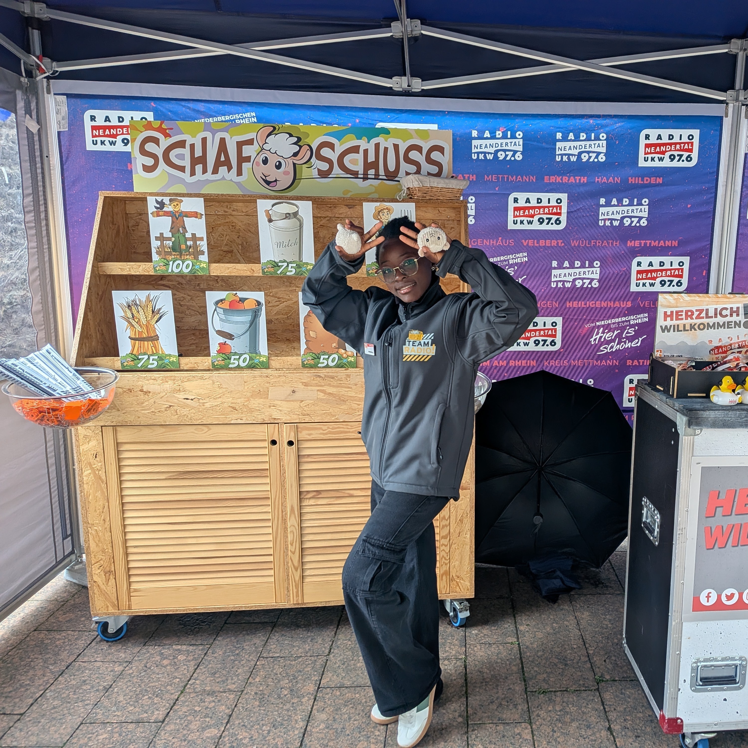 Mitarbeiter im Einsatz