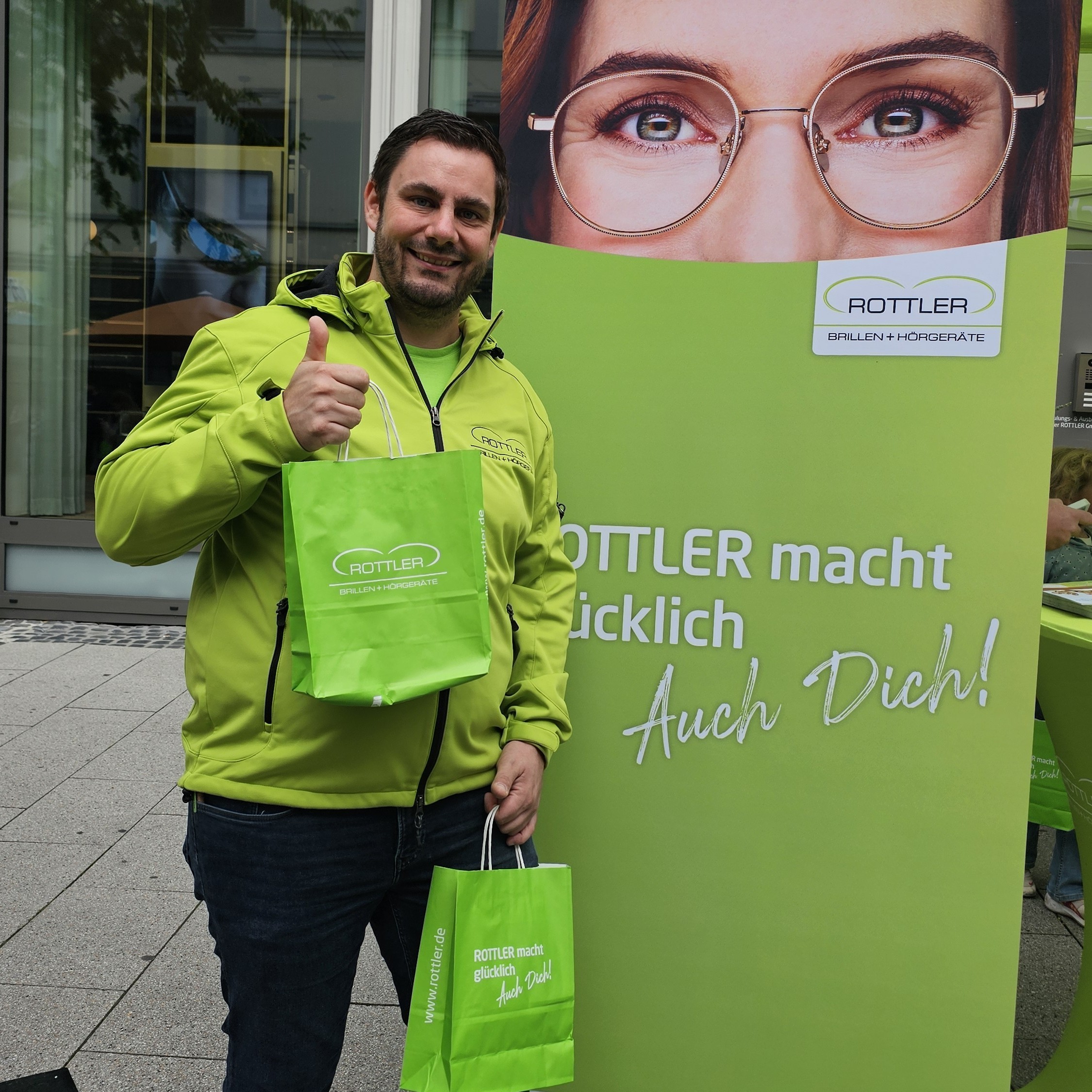 Raphael bei der Arbeit