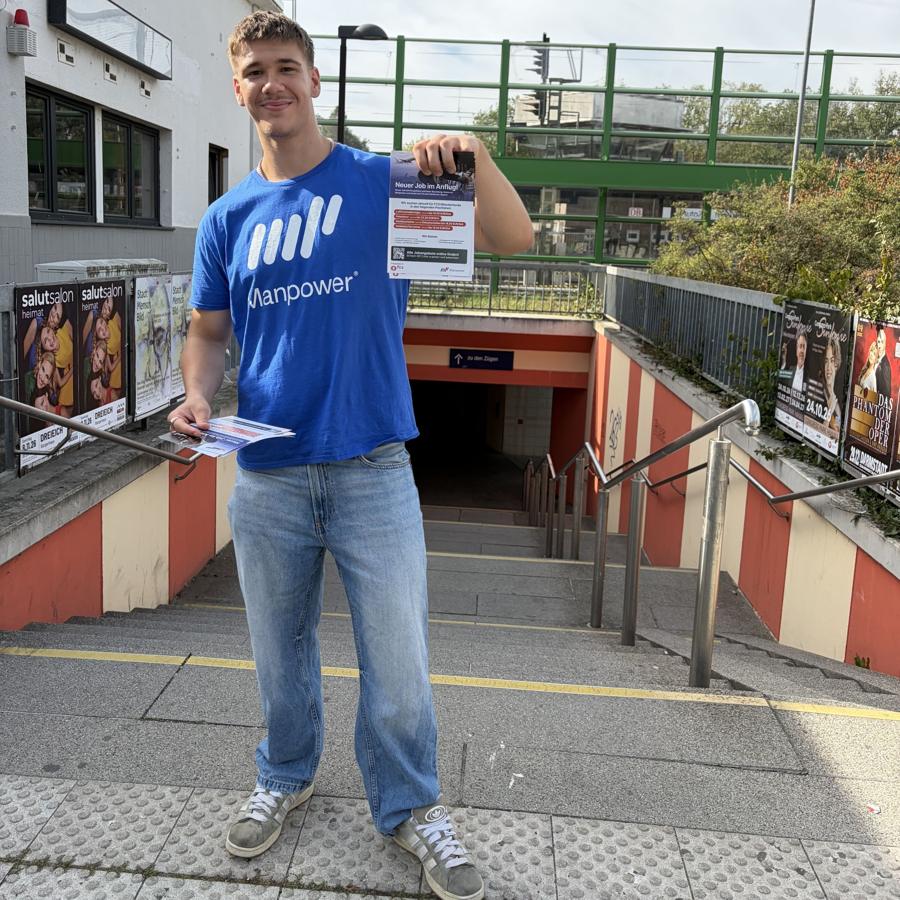 Henrik bei der Arbeit