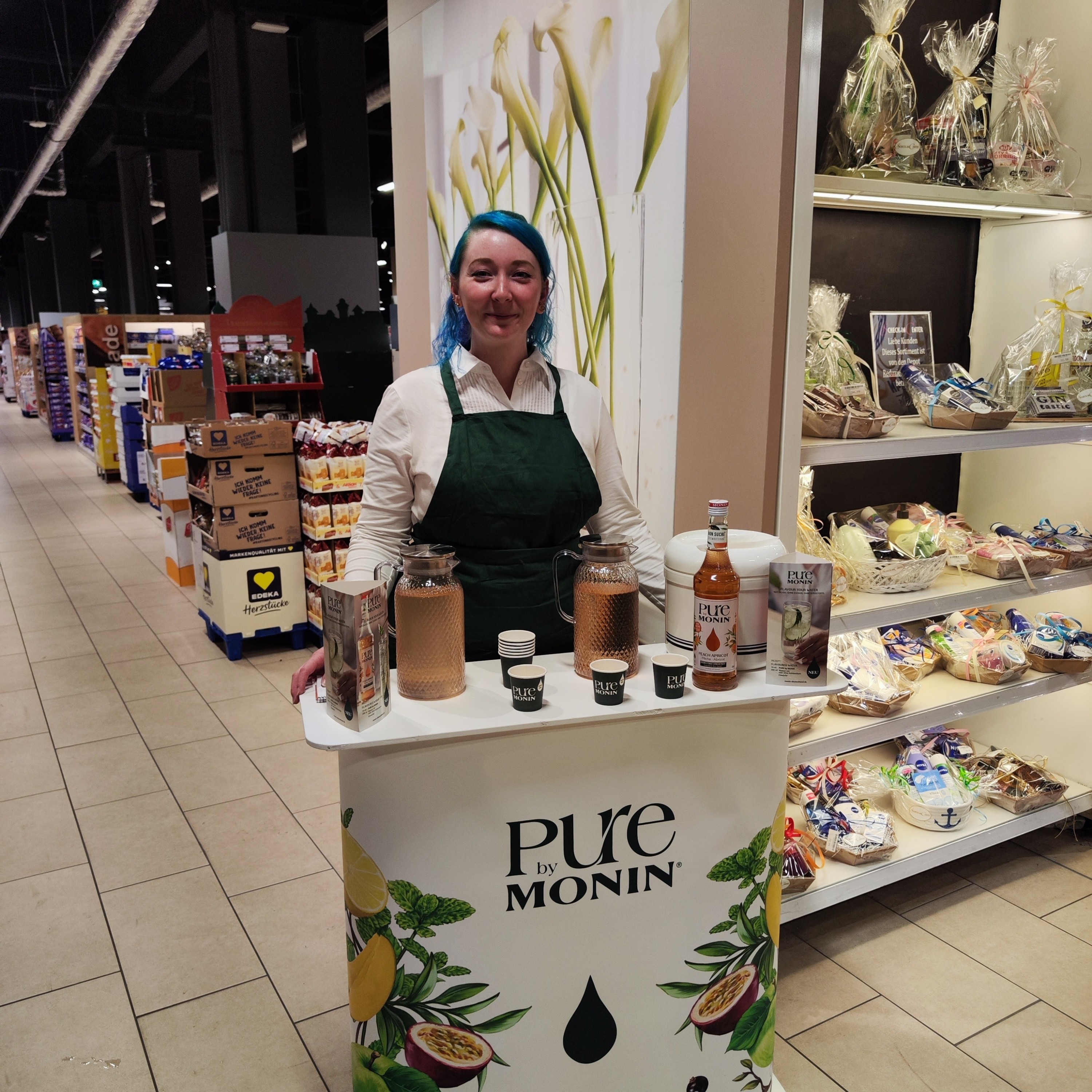 Sandra bei der Arbeit