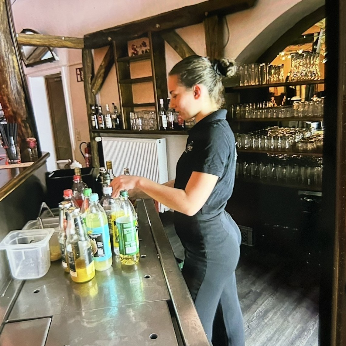 Izabell Zofie bei der Arbeit