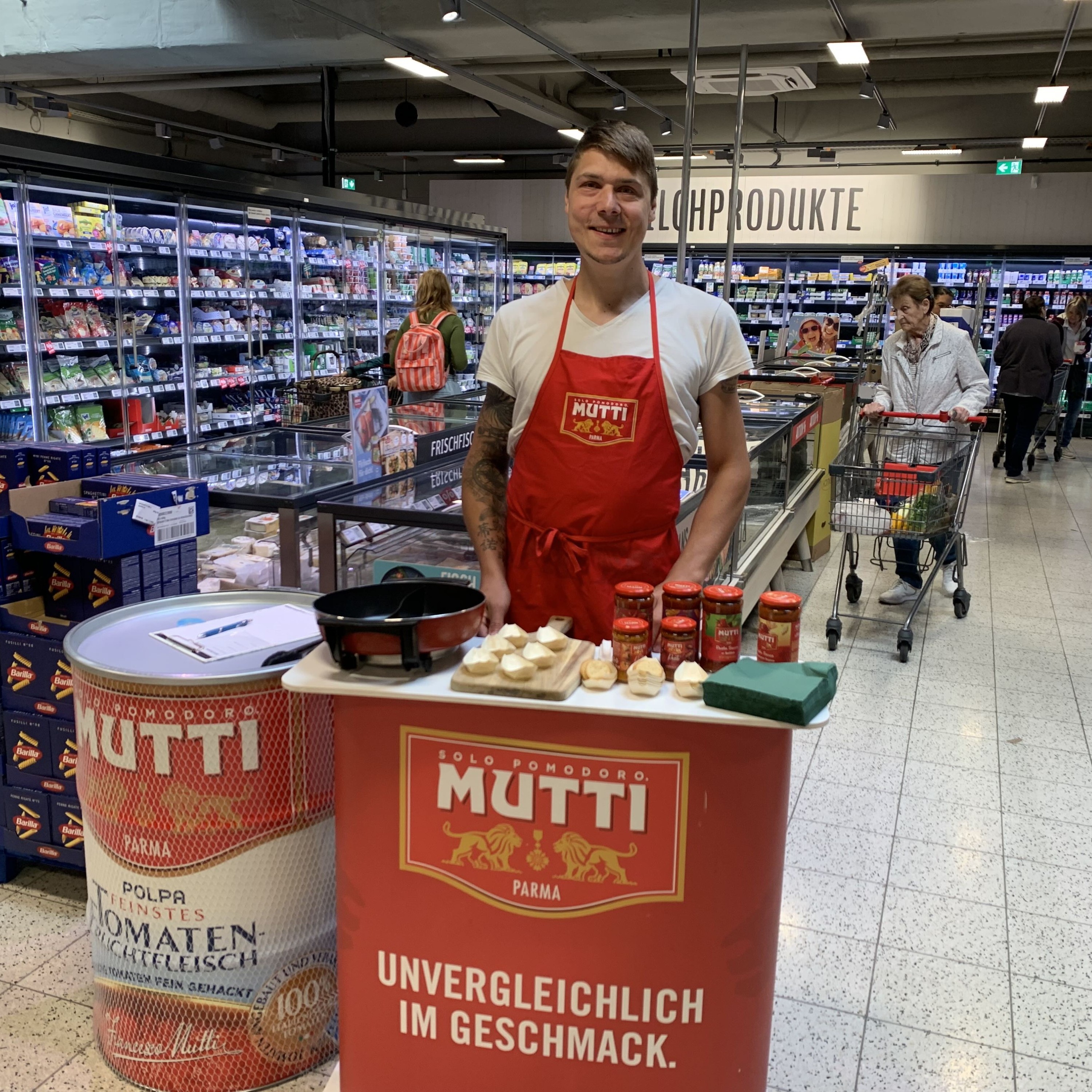 Mitarbeiter im Einsatz