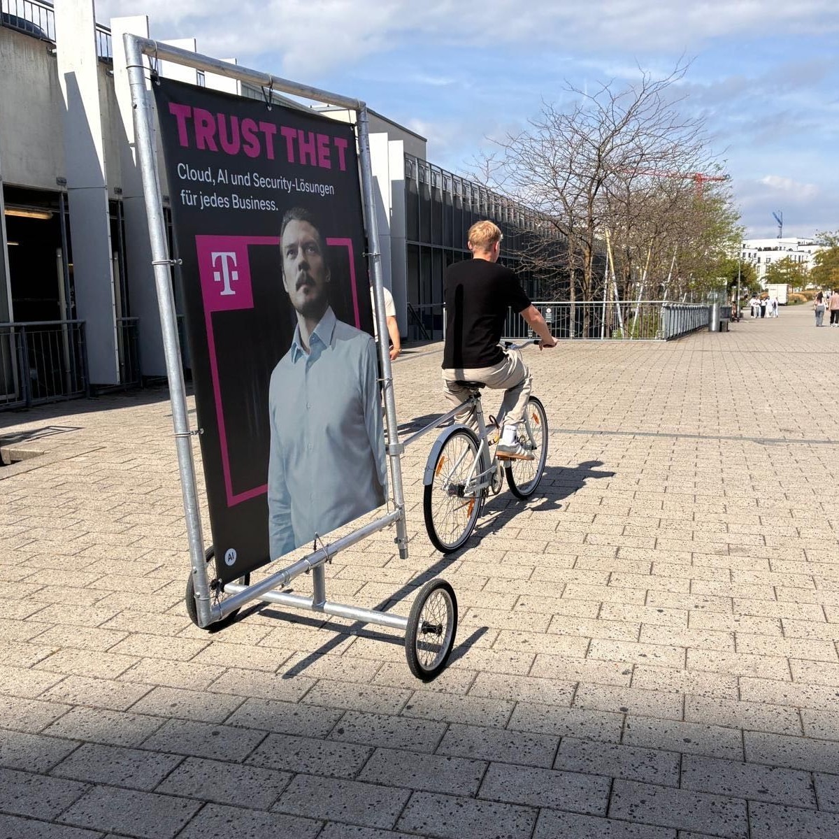 Mitarbeiter im Einsatz