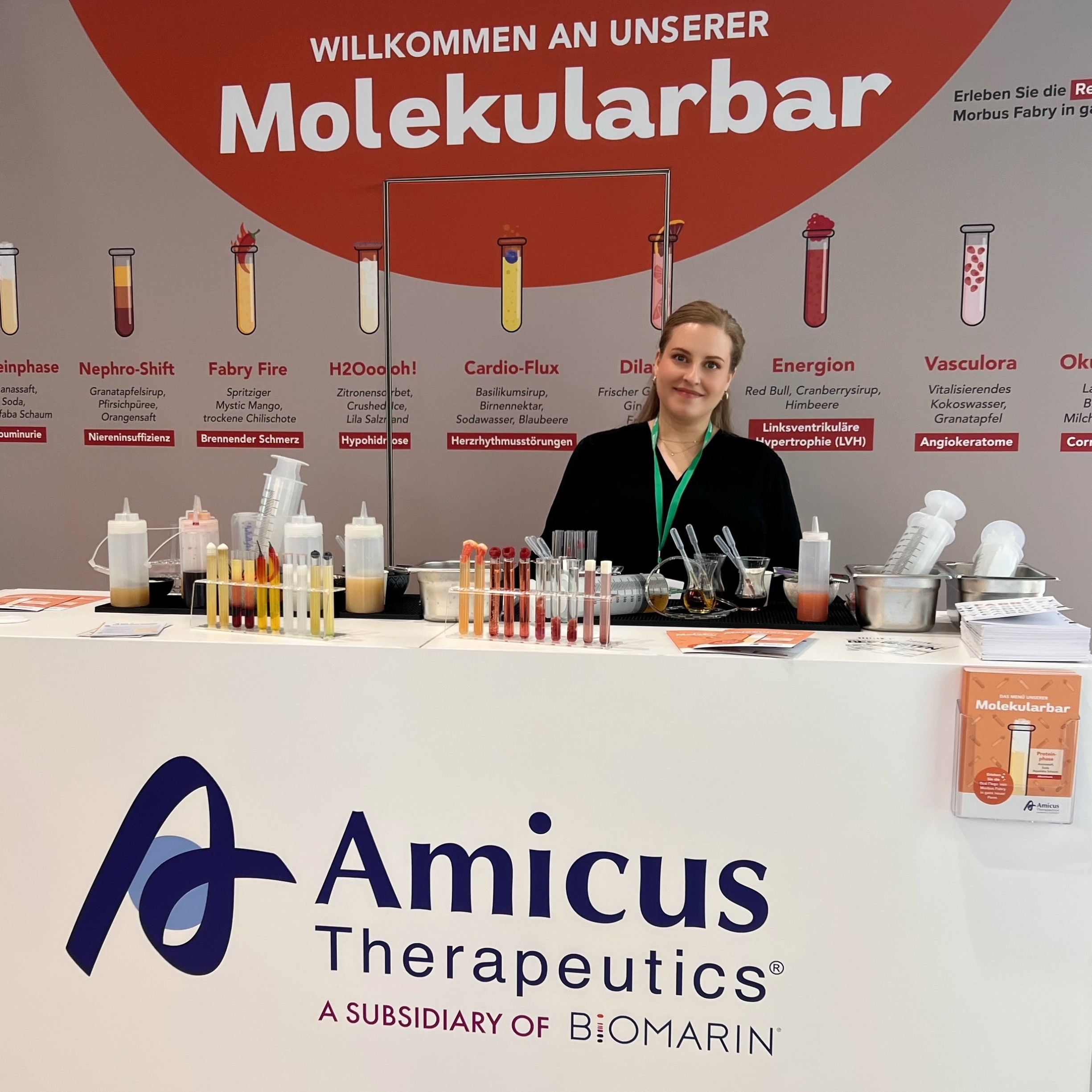 Anja bei der Arbeit