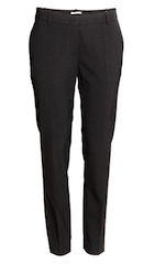 Schwarze Anzugshose für Messehostess Outfit