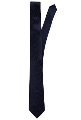 Schlichte Krawatte für Messehost Business Dresscode