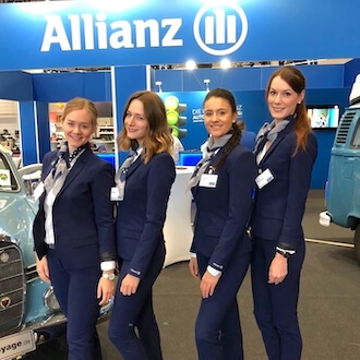 Messehostessen für Allianz