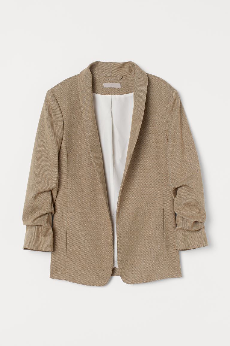H M Blazer mit Kragen