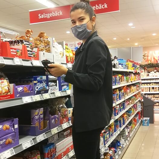 Inventurhelferin für Rewe