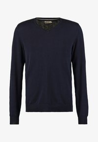Pier One Strickpullover in dunkelblau