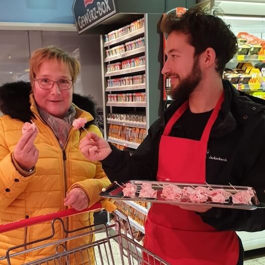 Verkostung im Lebensmittelgeschäft